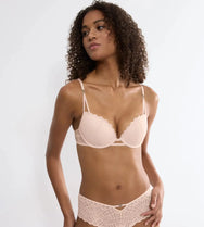 Sloggi Triumph BH - That Night In Vegas - Kanten push up bh - Licht roze