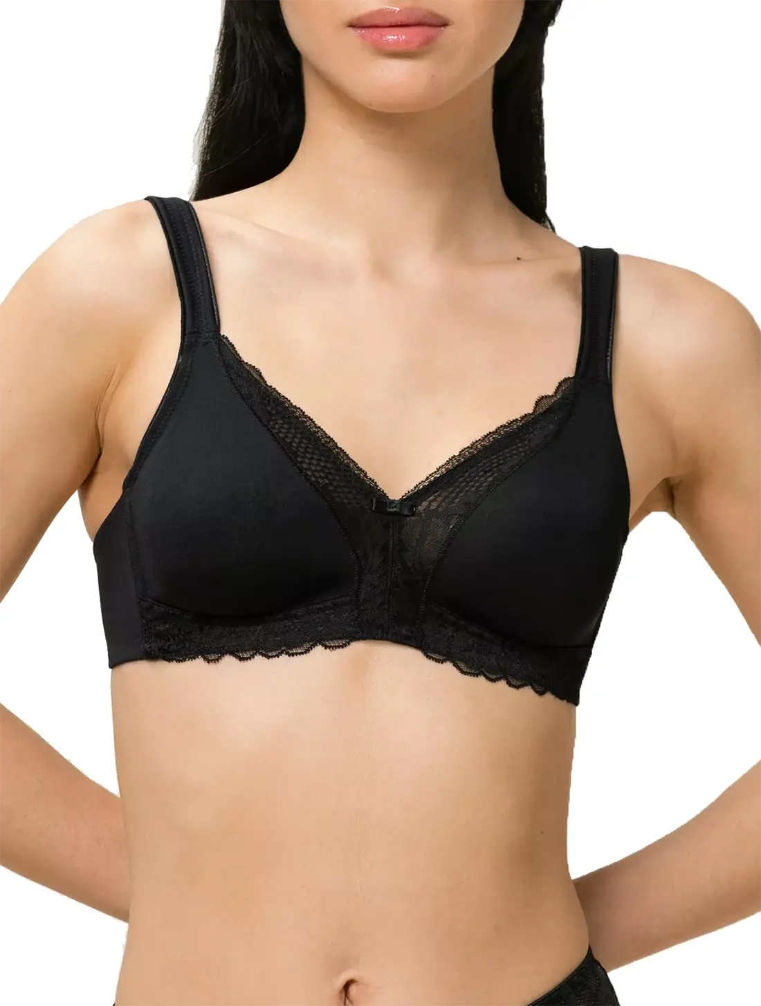 Sloggi TRIUMPH BH zonder beugel - Modern Lace+ Cotton N