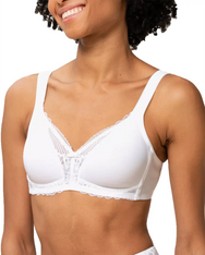 Sloggi TRIUMPH BH zonder beugel - Modern Lace+ Cotton N