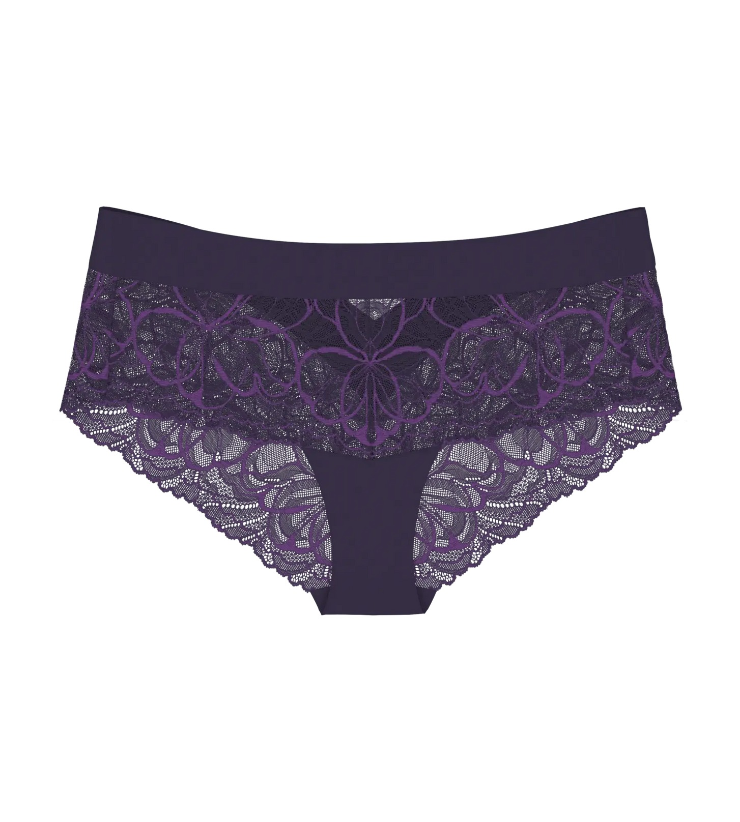 Sloggi Triumph Shorty Body Make-up Illusion Lace - Prussian Blauw