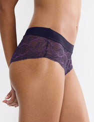 Sloggi Triumph Shorty Body Make-up Illusion Lace - Prussian Blauw
