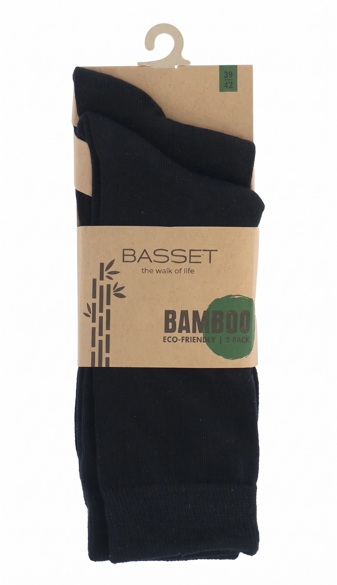 Sockshouse Basset 2-paar bamboe sokken - hoog