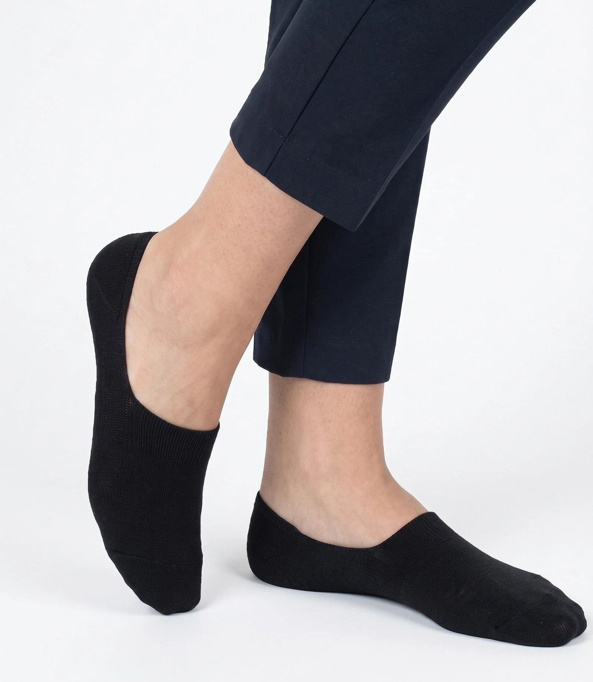 Sockshouse Basset 2-paar onzichtbare Footies bamboe sokken