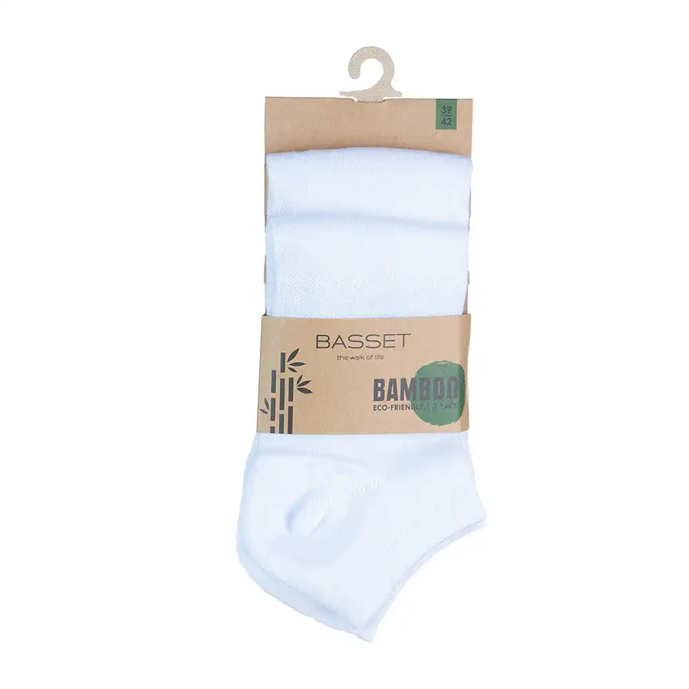 Sockshouse Basset 2-paar sneakersokken bamboe