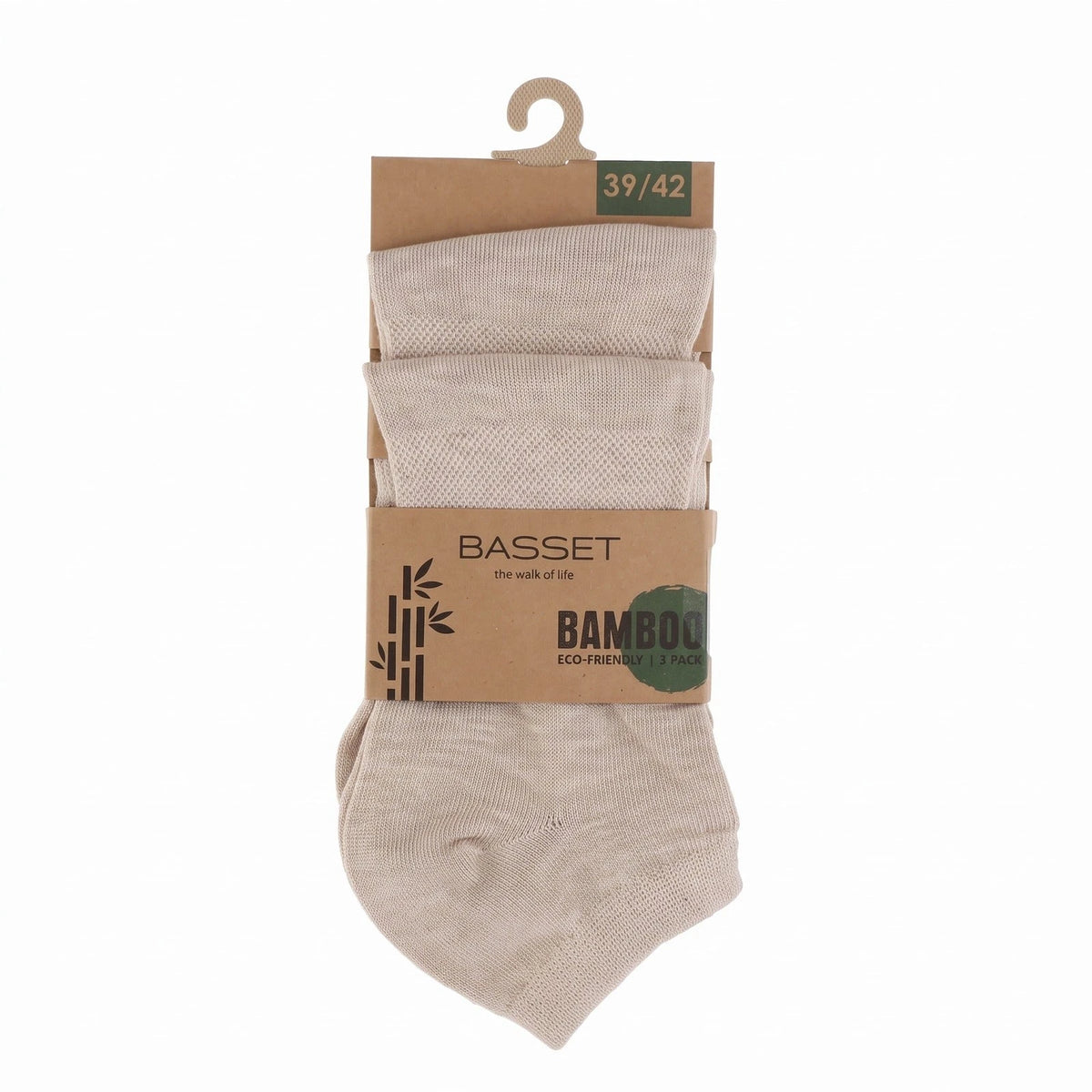 Sockshouse Basset 2-paar sneakersokken bamboe