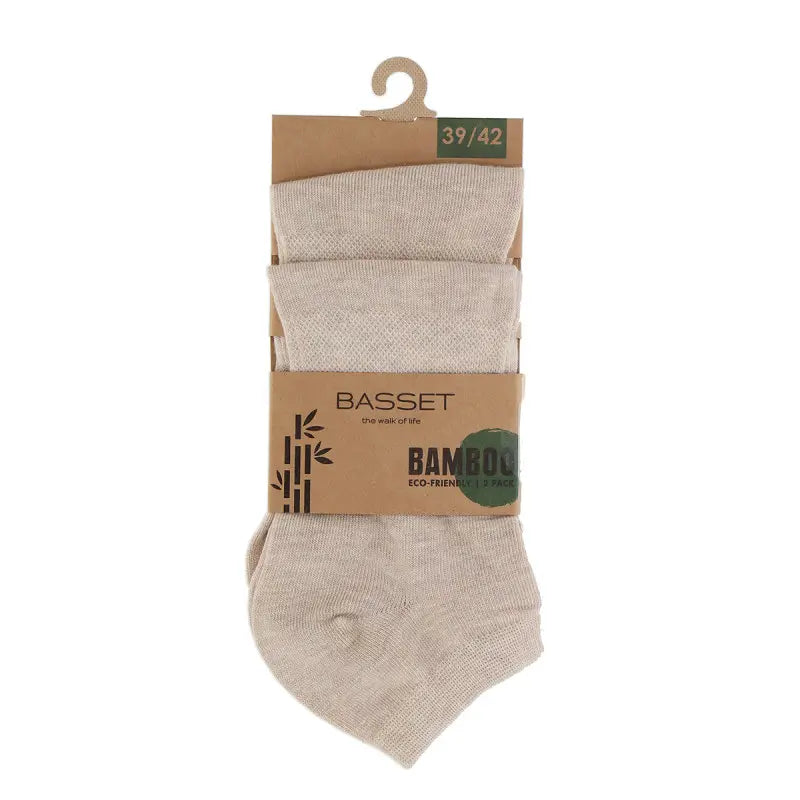 Sockshouse Basset 2-paar sneakersokken bamboe