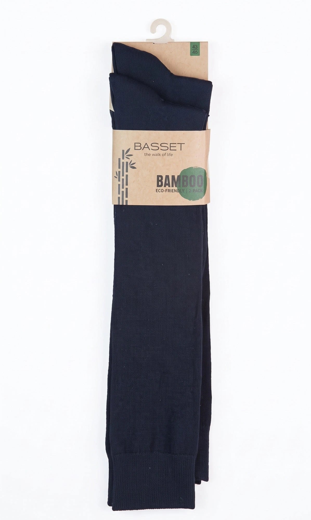 Sockshouse Basset 2-pack Bamboe kniekous - dames & heren