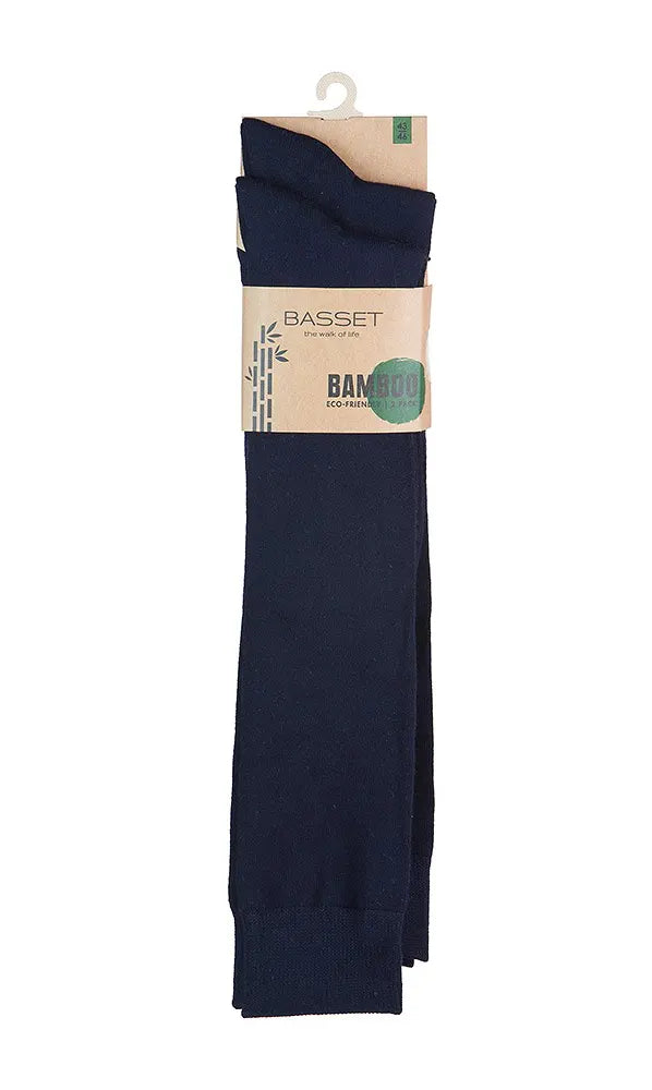 Sockshouse Basset 2-pack Bamboe kniekous - dames & heren