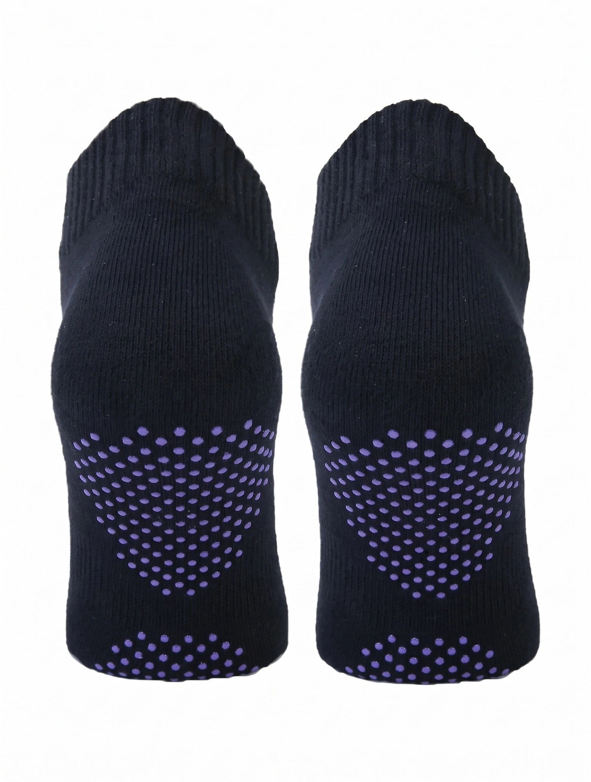 Sockshouse Basset Dames Yoga sok met antislip zwart