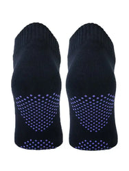 Sockshouse Basset Dames Yoga sok met antislip zwart