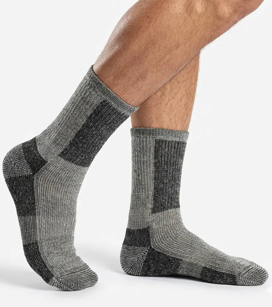 Sockshouse Basset dikke merino wollen thermosokken - Unisex
