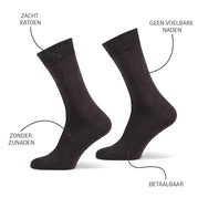 Sockshouse Basset heren katoenen sokken 1-paar