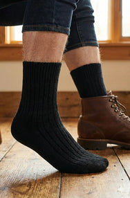 Sockshouse Hertex Dikke wollen sokken - gebreide sokken - 50% Wol