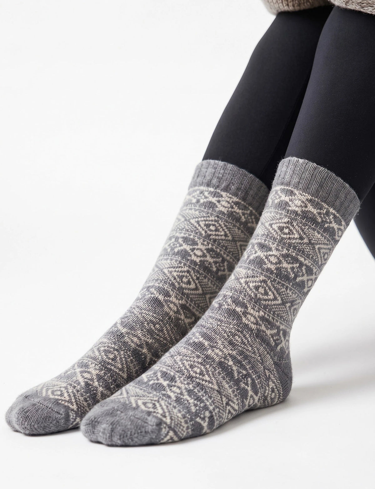 Sockshouse Homesocks bedsokken met wol - Warme huissokken