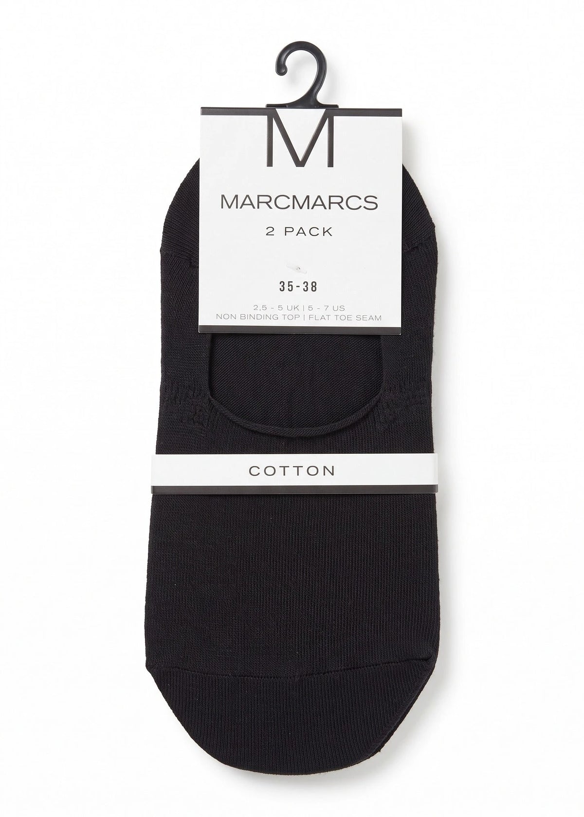 Sockshouse Marcmarcs 2-paar invisible Footies sokken
