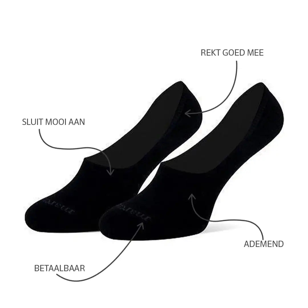Sockshouse Marcmarcs 2-paar invisible Footies sokken