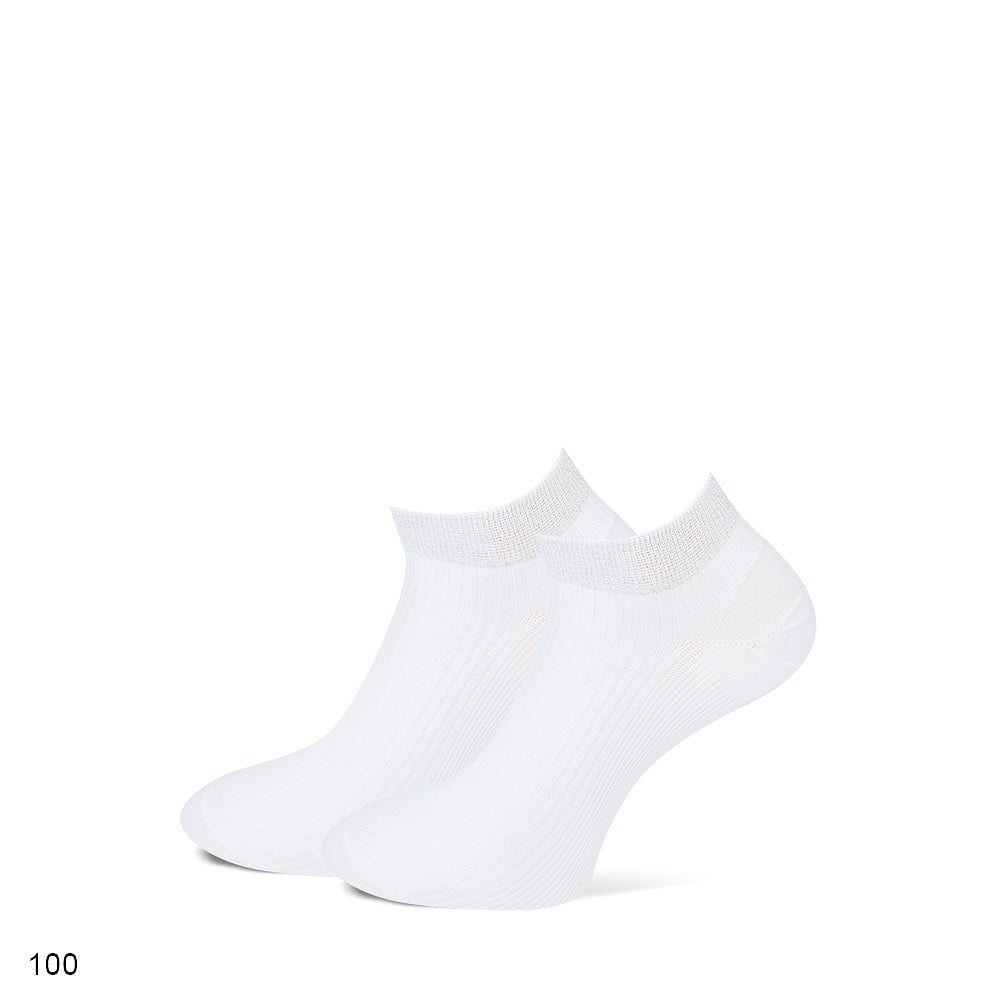 Sockshouse Marcmarcs 2 paar korte sneaker sokken - Glitter