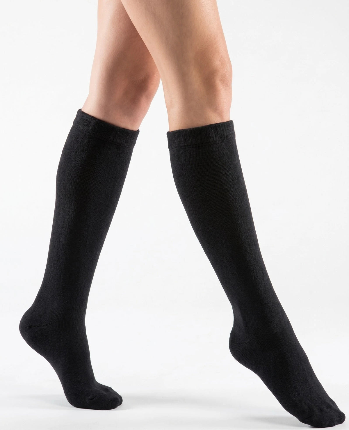Sockshouse Marianne 2-paar fleece kniekous dames - Warme kniekous