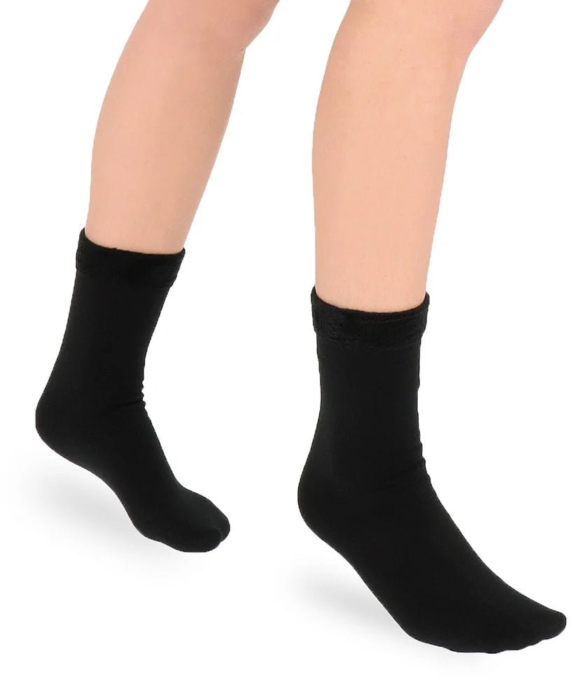 Sockshouse Marianne 2-pak - Fleece sokken - Zachte warme dames sokken