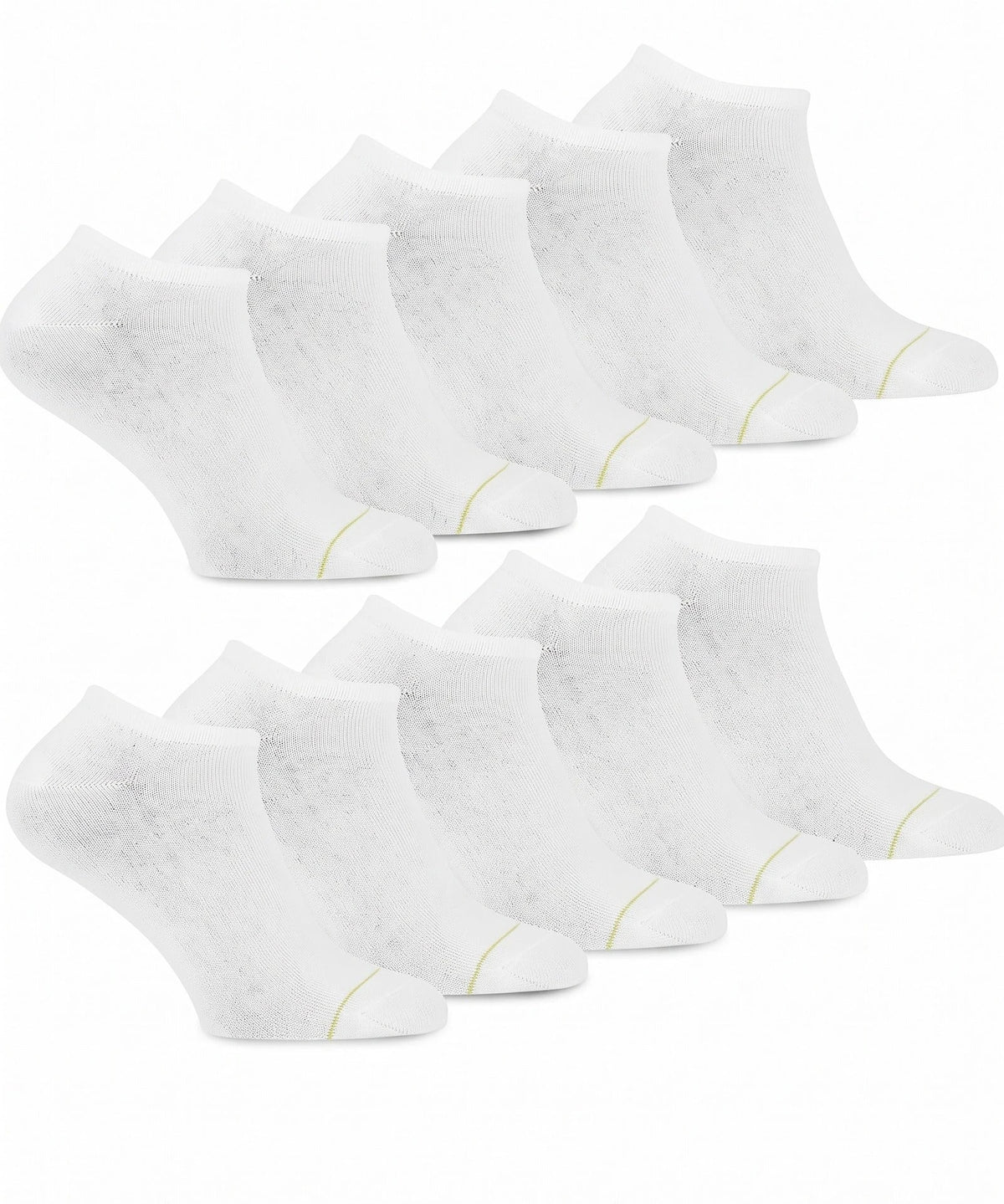 Sockshouse Primair 10-paar Sneaker sokken katoen - Dames & heren