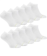 Sockshouse Primair 10-paar Sneaker sokken katoen - Dames & heren