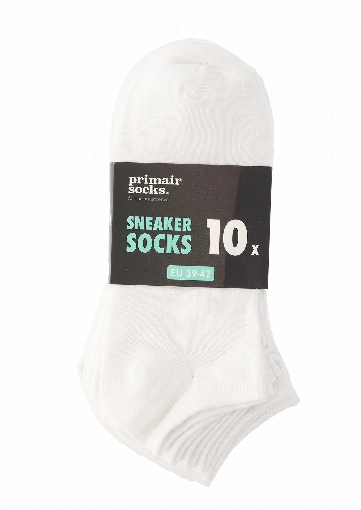 Sockshouse Primair 10-paar Sneakersokken - Enkelsokken - Dames & heren