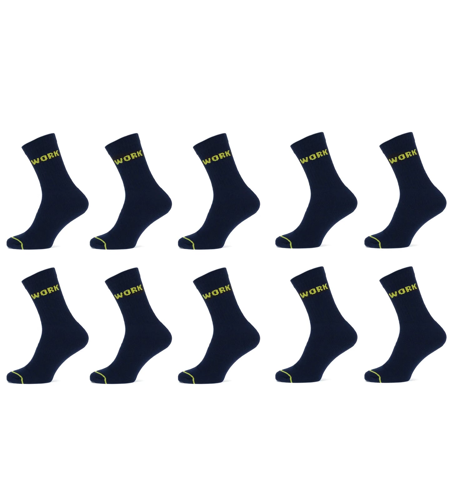 Sockshouse Primair 10-paar Werksokken heren - Worker