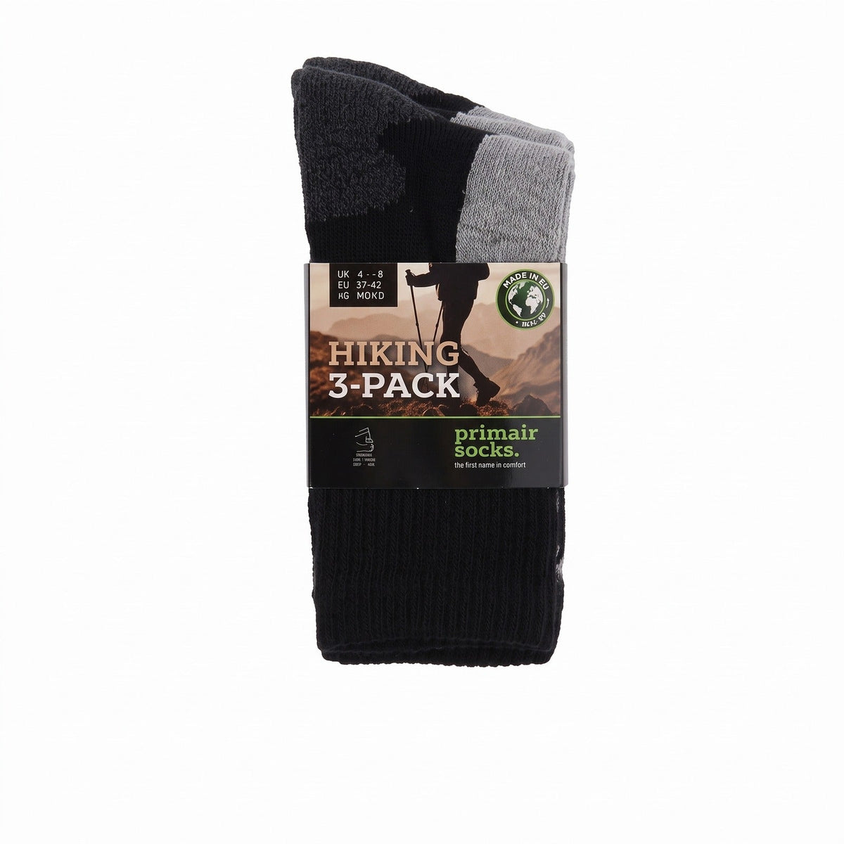 Sockshouse Primair 3-paar betaalbare Wandelsokken - Hike full Terry