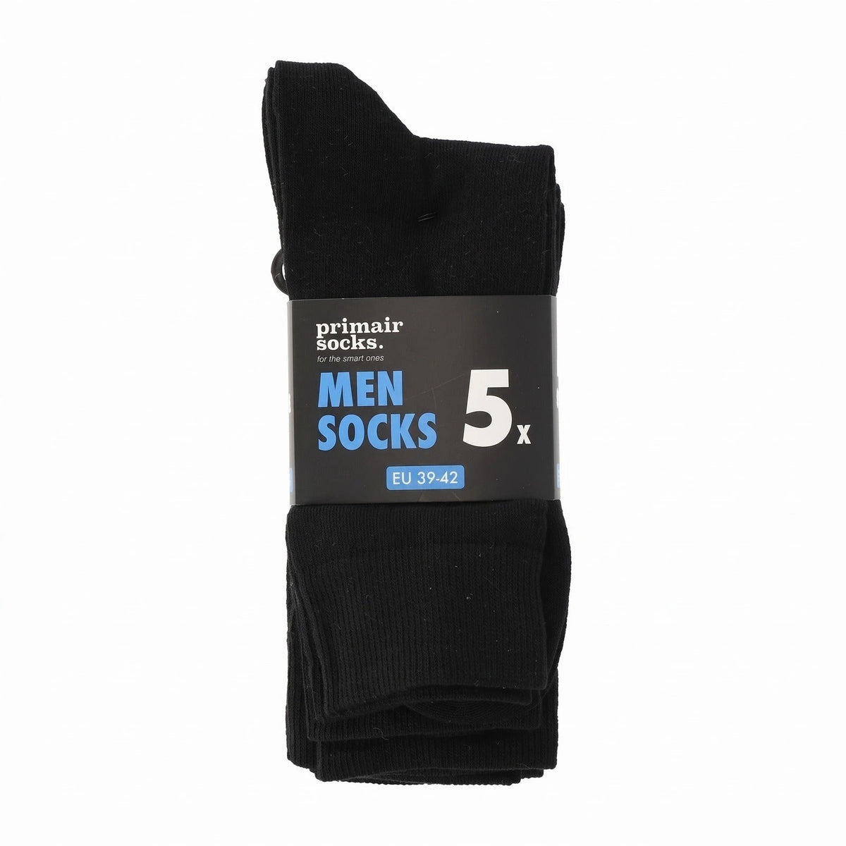 Sockshouse Primair 5-paar heren sokken - Katoen - Uni