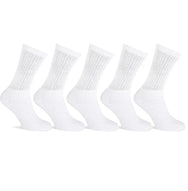 Sockshouse Primair 5-paar heren sport sokken - Katoen - Zwart & wit