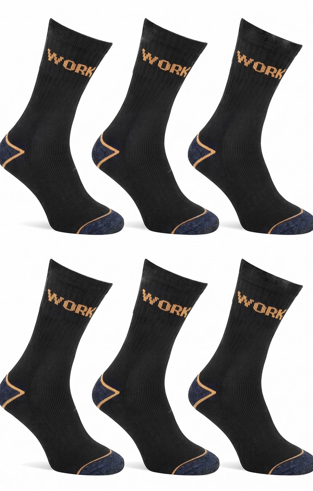 Sockshouse Primair 6-paar Werksokken heren - Worker