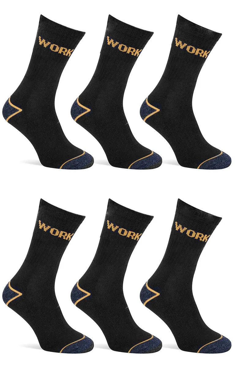 Sockshouse Primair 6-paar Werksokken heren - Worker