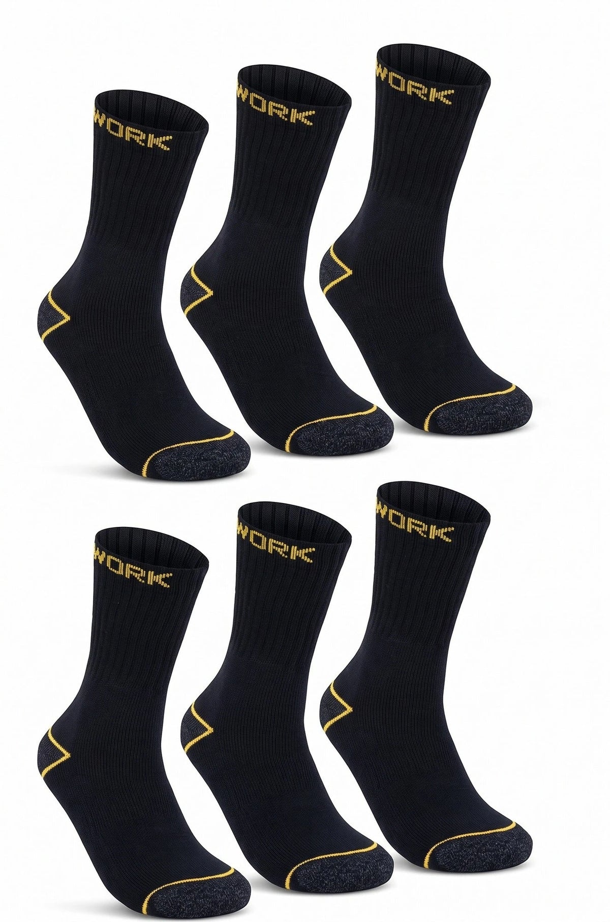 Sockshouse Primair 6-paar Werksokken heren - Worker