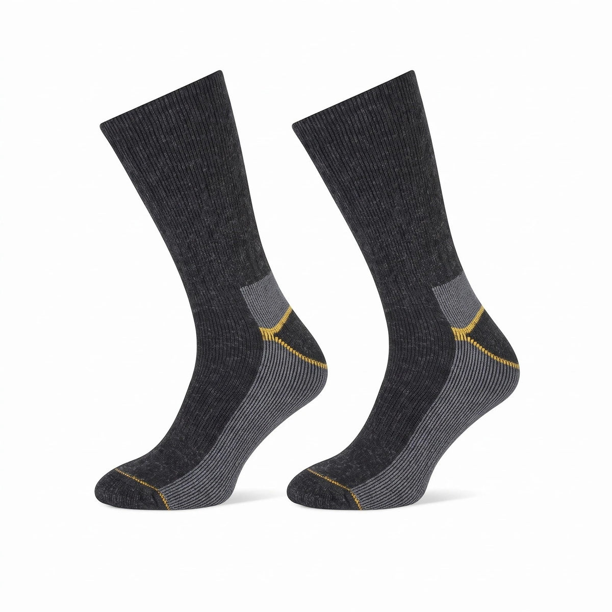 Sockshouse Stapp 2-pack thermo wollen sokken - Yellow