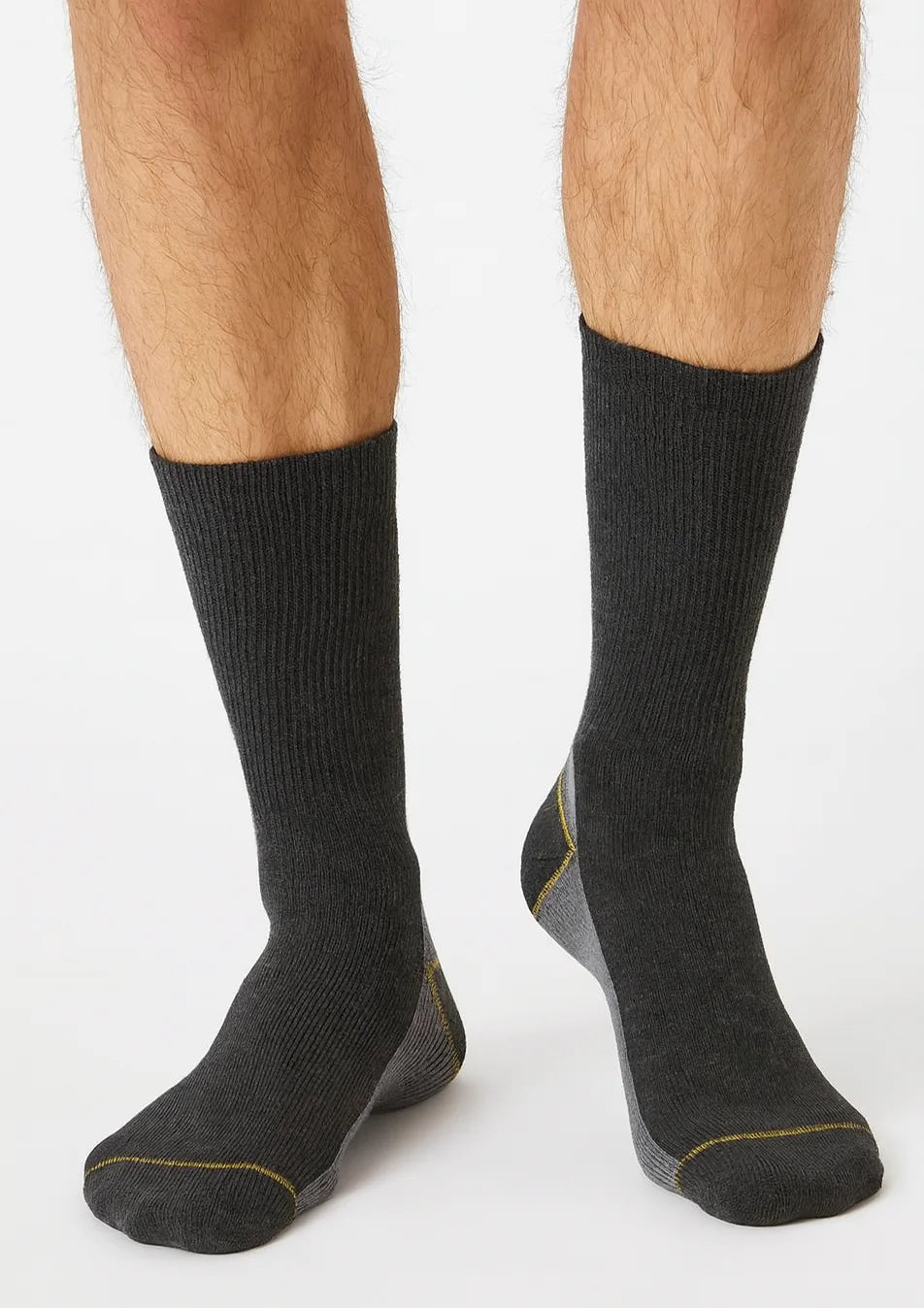 Sockshouse Stapp 2-pack thermo wollen sokken - Yellow
