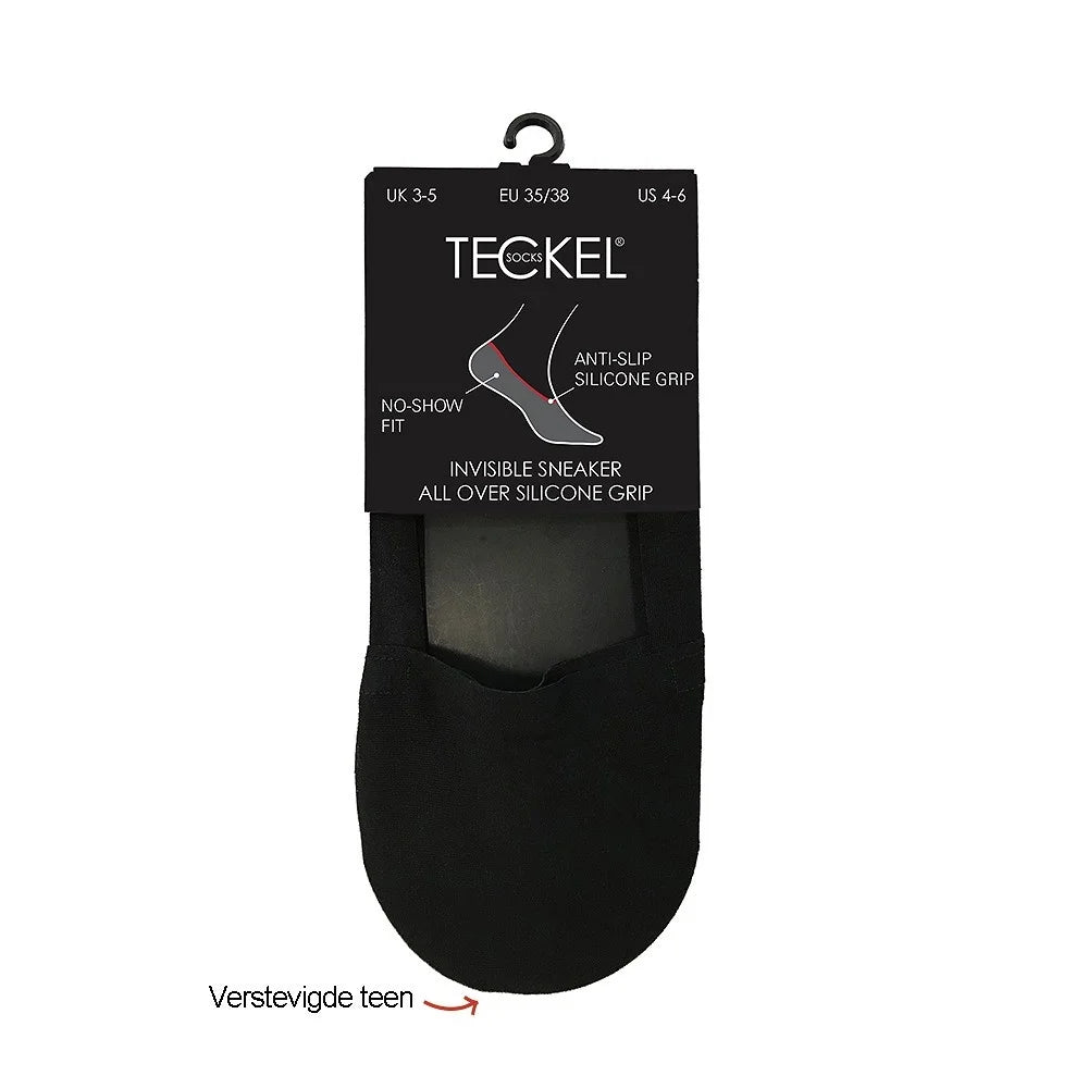Sockshouse Teckel 1-paar onzichtbare Footies - siliconen randje