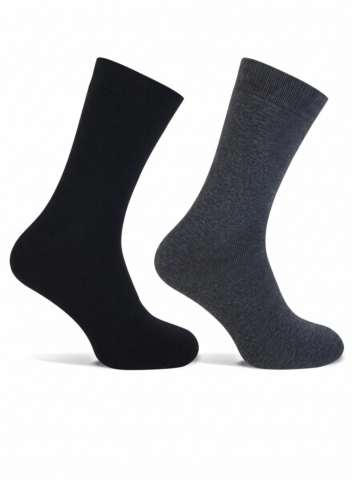 Sockshouse Teckel 2-paar Badstof sokken - Geheel badstof