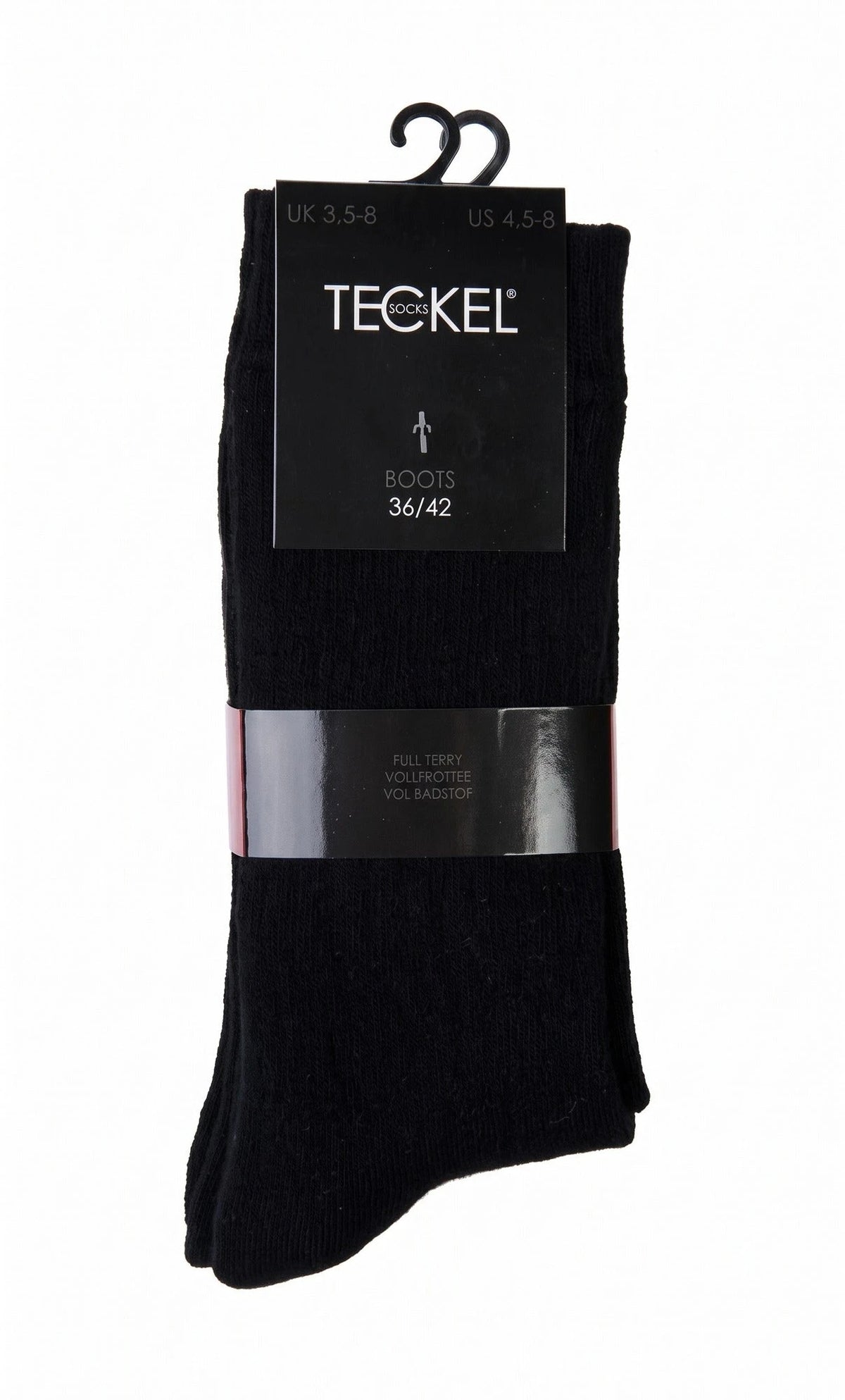 Sockshouse Teckel 2-paar Badstof sokken - Geheel badstof