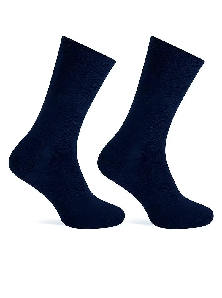 Sockshouse Teckel 2-paar Badstof sokken - Geheel badstof