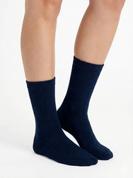 Sockshouse Teckel 2-paar Badstof sokken - Geheel badstof
