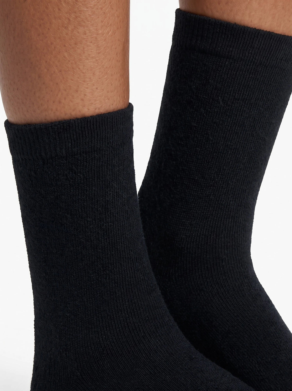 Sockshouse Teckel 2-paar Badstof sokken - Geheel badstof