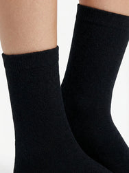 Sockshouse Teckel 2-paar Badstof sokken - Geheel badstof