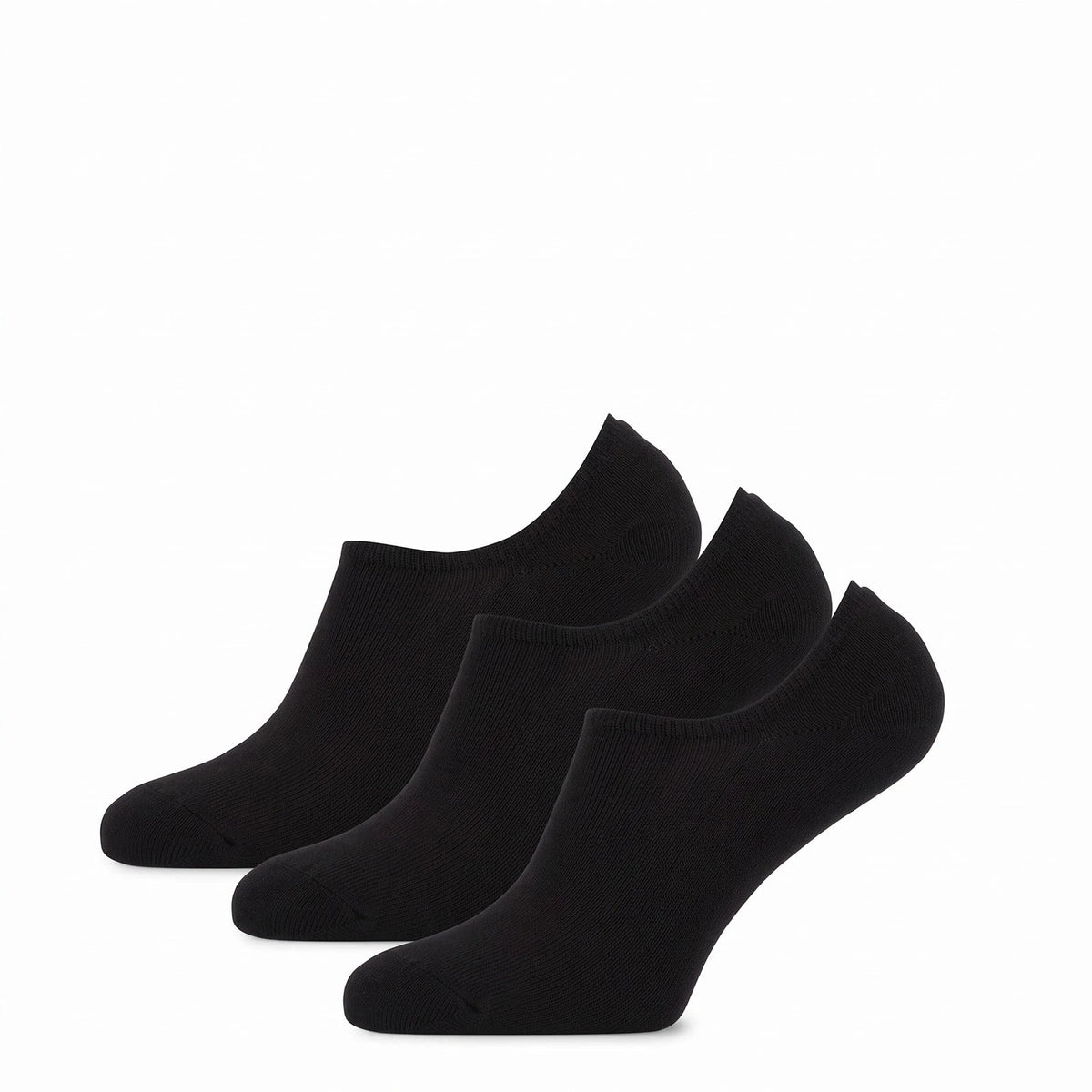Sockshouse Teckel 3-pack - Invisible Footies sokken met badstof zool