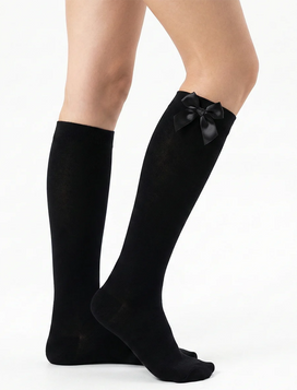 Sockshouse Yellowmoon kinder/dames kniekous 1 paar - Strik