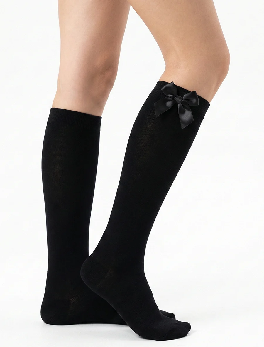 Sockshouse Yellowmoon kinder/dames kniekous 1 paar - Strik
