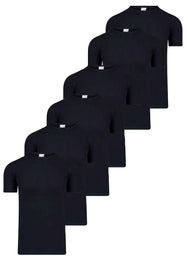 Stellaard Beeren 6 stuks ondershirts / T-shirts heren - Ronde hals