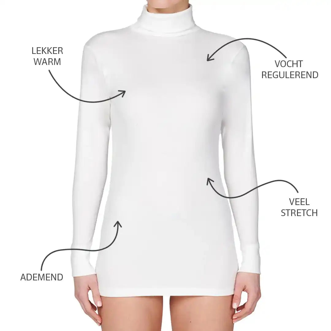 Stellaard Beeren thermo colshirt dames