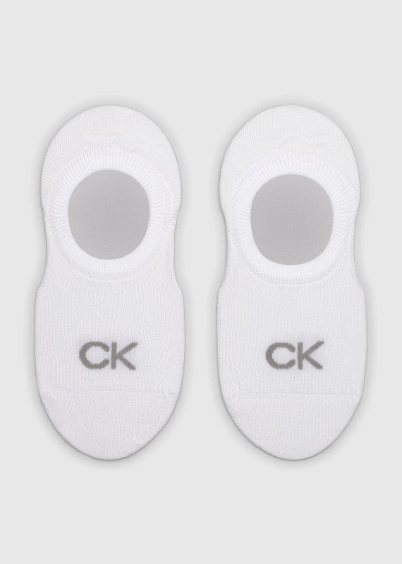 Stichd Calvin Klein 2-paar Footie dames sokken