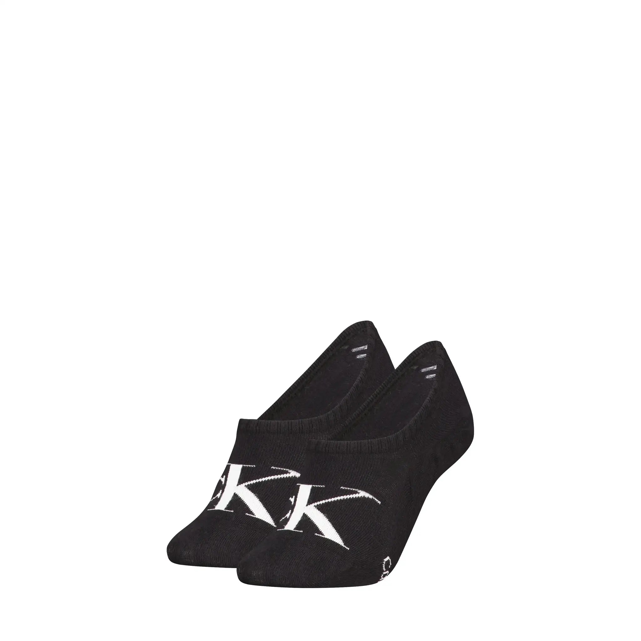 Stichd Calvin Klein 2-paar Footie High cut heren sokken - Logo monogram