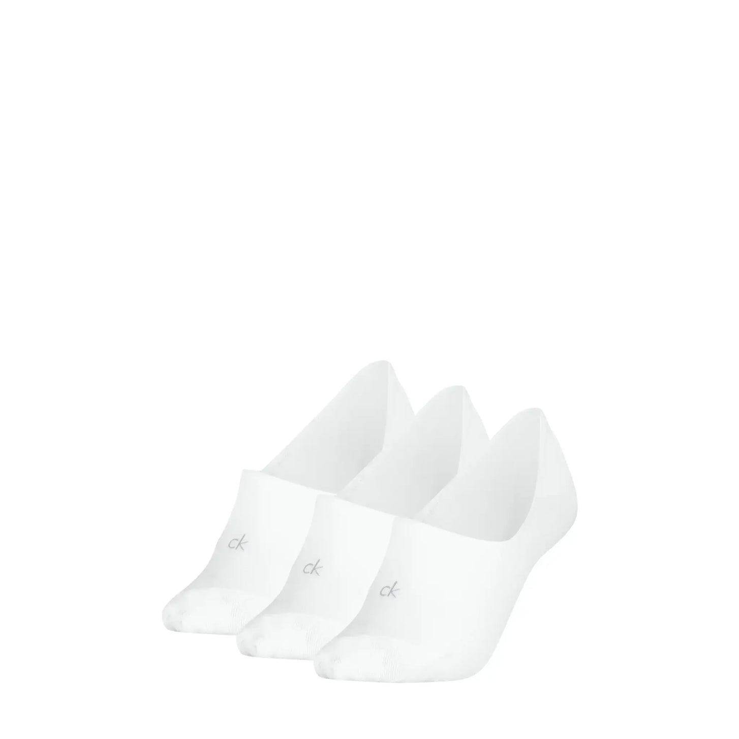 Stichd Calvin Klein 3-paar Footie dames sokken